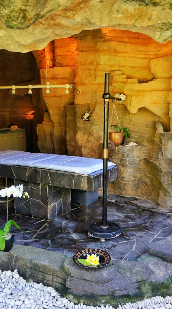 Tranquil Cave Spa Room at Thalasso Bali, Grand Mirage Resort Grand Mirage Resort